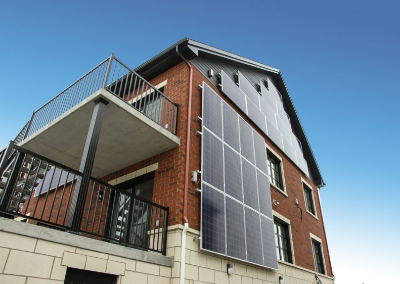 New Net Zero condo in Laval