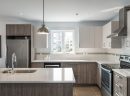 Condo kitchen at Le Haut Corbusier in Sainte-Rose